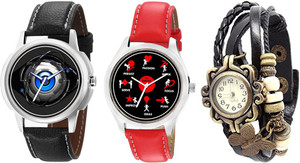Jack Klein GRP_1209_1211_VNT_BLK Analog Watch - For Men & Women