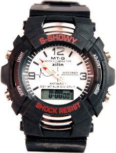 Surya Showy W MTG Neon Analog-Digital Watch  - For Men