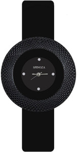 Spinoza 01S012 black professional and very stylish exclusive collaction Analog Watch - For Women