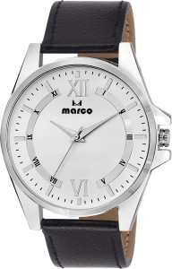 Marco ELITE SLIM LOOK MR-GR41-WHITE-BLACK Analog Watch  - For Men