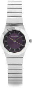 Sonata 8981SM02 Eva Analog Watch - For Women