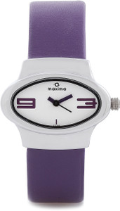 Maxima 27100LMLI Swarovski Analog Watch - For Women