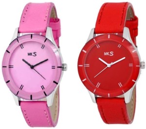 MKS Fasteck Combo - 4 Analog Watch  - For Girls