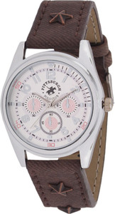 Pittsburgh Polo Club PBPC-551-WHT Analog Watch - For Men