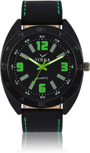 Volga VLW050018 Sports Leather belt With Designer Stylish Branded Fancy box Analog Watch - For Men
