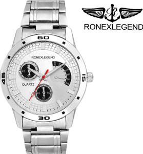 Ronexlegend RXD 4574 SILVER DIAL ANALOG RXD 4574 Analog Watch - For Boys