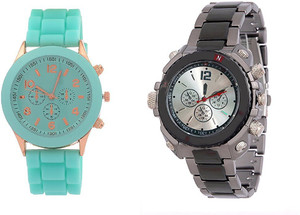 COSMIC COMBO-009 GENEVA_SERIES WITH IIK_COLLECTION WATCH Analog Watch - For Men & Women