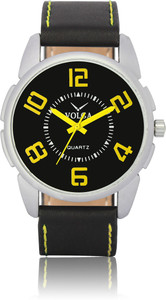 Volga VLW050025 Sports Leather belt With Designer Stylish Branded Fancy box Analog Watch - For Men