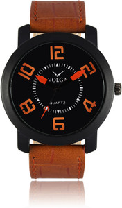 Volga VLW050020 Sports Leather belt With Designer Stylish Branded Fancy box Analog Watch - For Men