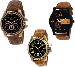 R S Original FESTIVAL GIFT COMBO SET OF 3 RSO-1176 Analog Watch - For Boys