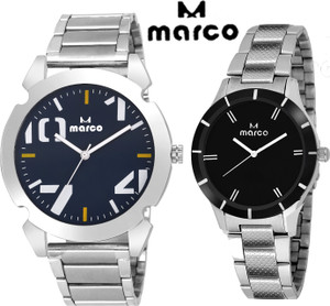 Marco elite combo 1001 blu-ch 65 blk Analog Watch - For Men