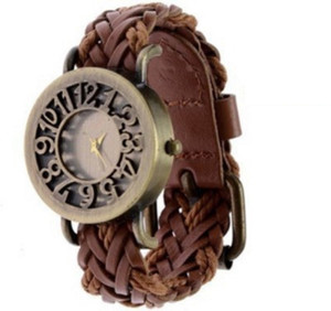 R S Original ORG10034_BROWN Analog Watch - For Girls