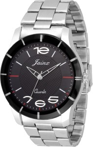 Jainx JM220 Black Dial Chain Analog Watch  - For Men