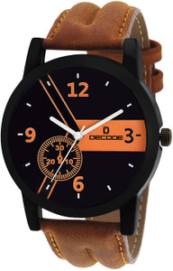 Decode GR-0884 Brown Elegant Analog Watch - For Men