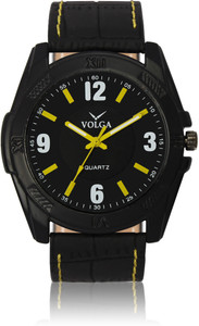 Volga VLW050017 Sports Leather belt With Designer Stylish Branded Fancy box Analog Watch - For Men
