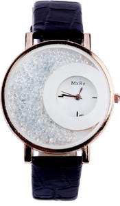 Style Feathers SF-MXREBlack Analog Watch - For Girls