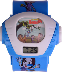 Zest4Kids SSTW0007_Chota Bheem Projector Digital Watch - For Boys