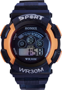Creator Orange(Very May Colors) Sports Digital Watch - For Boys & Girls