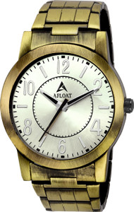 Afloat AFL-4243 Antique Green Analog Watch - For Men