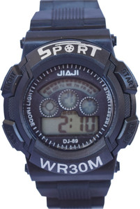 Creator Black Sports(Very May Colors) New Design Digital Watch - For Boys & Girls