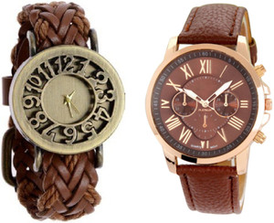 COSMIC GENEVA JALIPATA GENEVA PLATINUM Analog Watch - For Men & Women