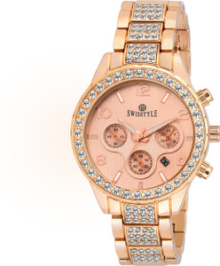 Swisstyle Rose GSS-LR251-CPR-CPR Analog Watch - For Girls