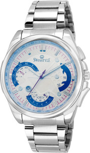 Swisstyle Date Display-SS-GR647-WHT-CH Analog Watch - For Boys