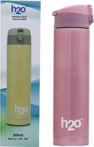 H2O Vaccum 500 ml Water Bottle