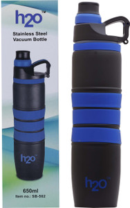H2O Vaccum 650 ml Water Bottle