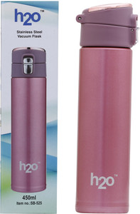 H2O Vaccum 450 ml Water Bottle