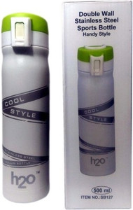H2O Sb127 Hot & Cold Stainless Steel Sports 500 ml Water Bottle