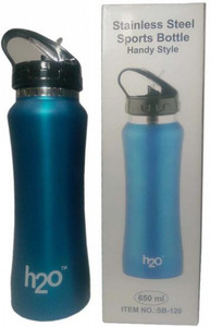 H2O Mat Dark Pink 650 ml Water Bottle
