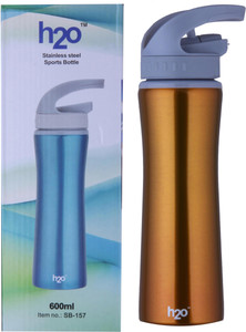 H2O Sports Bottle 600 ml Water Bottle