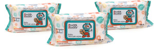 Buddsbuddy Combo Of 3 Baby SkincareWet Wipes - 100pcs pack Each