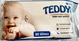 Teddy Baby Wet Wipes Nobel Hygiene