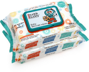 Buddsbuddy 2 Baby Skincare Wet Wipes - 100pcs pack Each