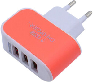 Gugzy Universal 3.1A EU Plug 3 Port USB Worldwide Adaptor
