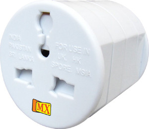 MX Universal Pocket Travel Power Charger Multi-Plug, AU/EU/UK/US/CN Worldwide Adaptor