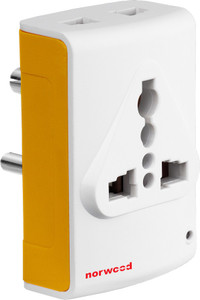 Norwood Mobilio 3 pin Multiplug Worldwide Adaptor