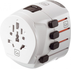Go Travel Travel plug - Earthed Worldwide Adaptor