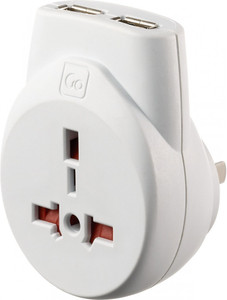 Go Travel Transworld USB Worldwide Adaptor