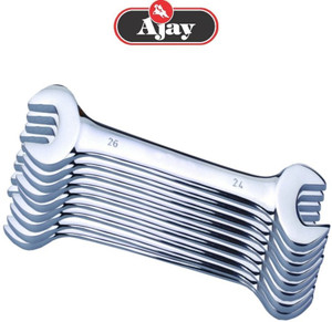 Ajay A100-9W Double Sided Open End Wrench Set