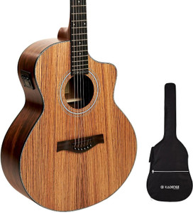 KADENCE A05EQN Semi Acoustica Guitar Grand Auditorium body Zebra Wood with EQ Acoustic Guitar Rosewood Mahogany Price in India Buy KADENCE A05EQN Semi Acoustica Guitar Grand Auditorium body Zebra Wood...