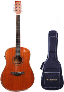 KADENCE Slowhand Solid SH103 PRO Premium Solid Wood with EQ Online Classes Acoustic Guitar Mahogany Rosewood Right Hand Orientation Price in India Buy KADENCE Slowhand Solid SH103 PRO Premium Solid