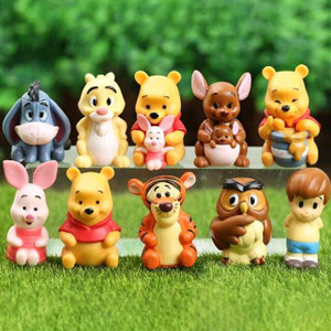 Winnie the pooh figurine play set deals