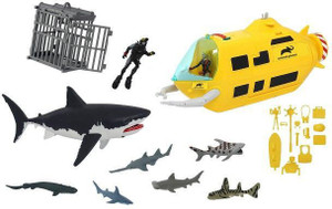 Animal planet deep sea shark research playset new arrivals