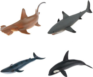 Lyla Realistic Hammerhead Shark Ocean Animal Action Figure Model