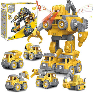 Convertible robot construction set clearance
