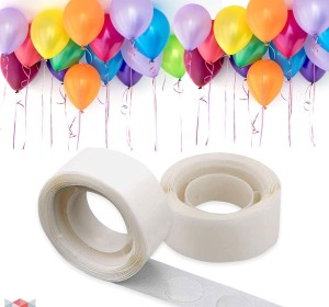 Joysome Transparent Balloon Glue Dots Roll (Pack of 2 rolls Balloon Sticky  Dots – 100 dots per roll) Price in India - Buy Joysome Transparent Balloon  Glue Dots Roll (Pack of 2