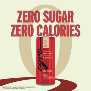 by Karan Aujla Masala Cola Zero Sugar Can